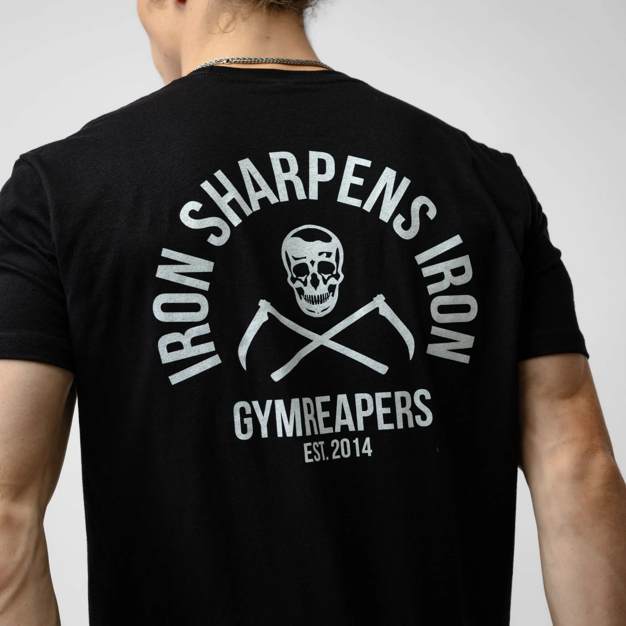 Gymreapers Iron Tee - Black/White