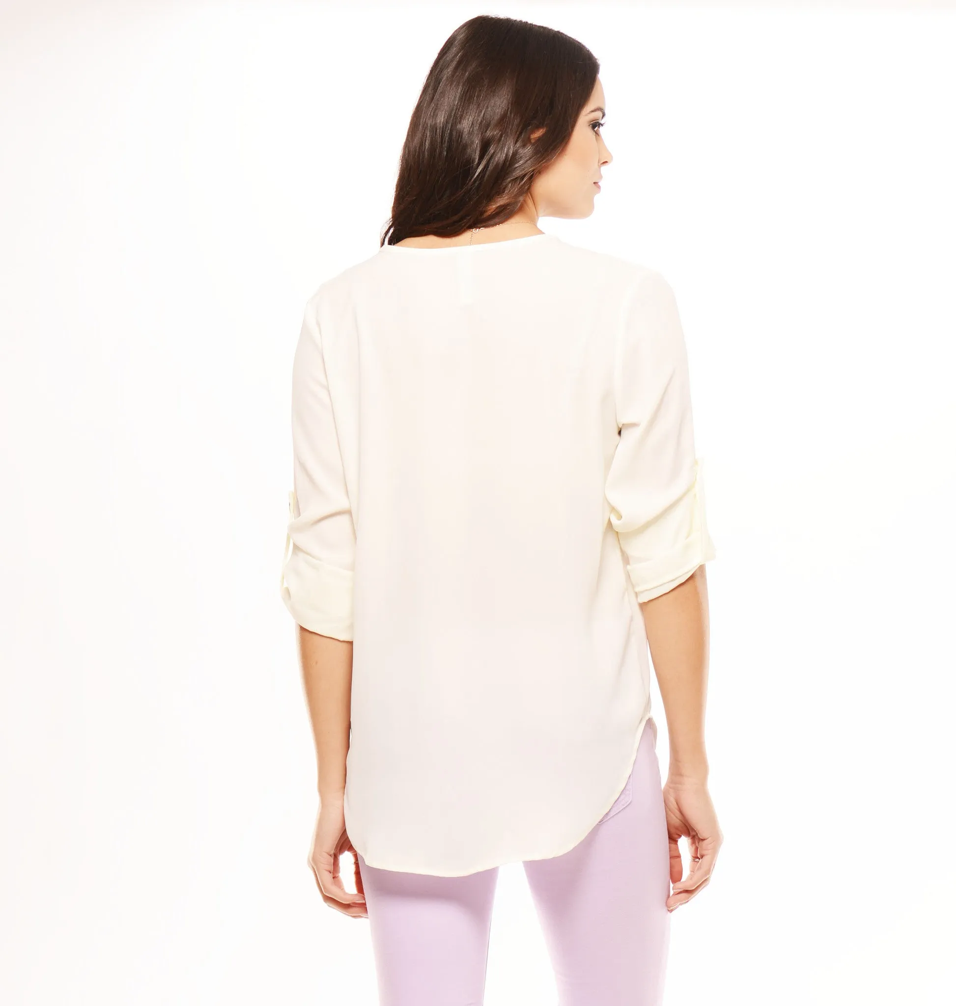 Happy Hour Blouse - Ivory