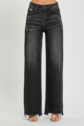 High Rise Wide Leg Jeans