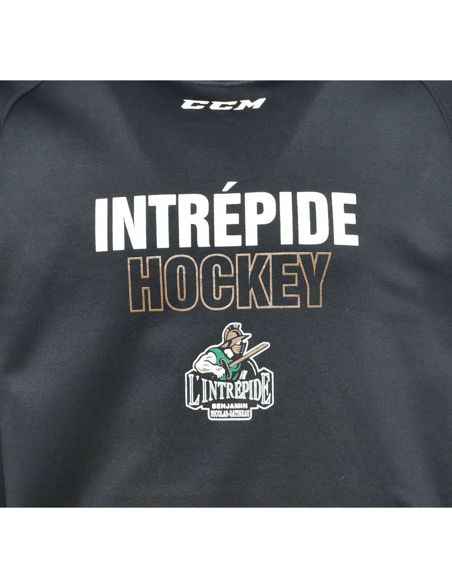 Hockey Intrepide Printed Sweatshirt - M