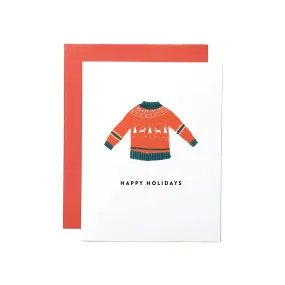 Holiday Sweater Card