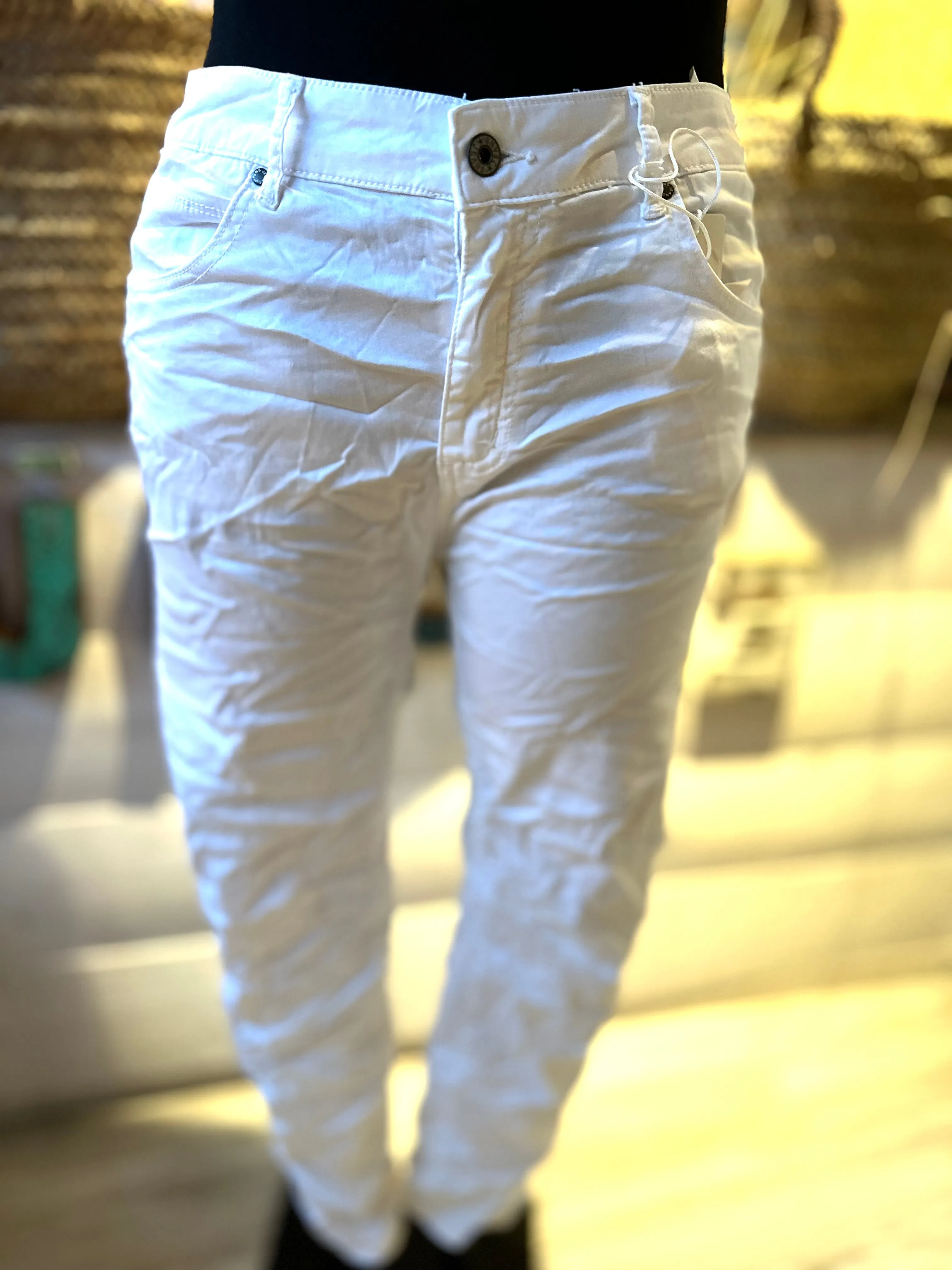 Jeans Weiß