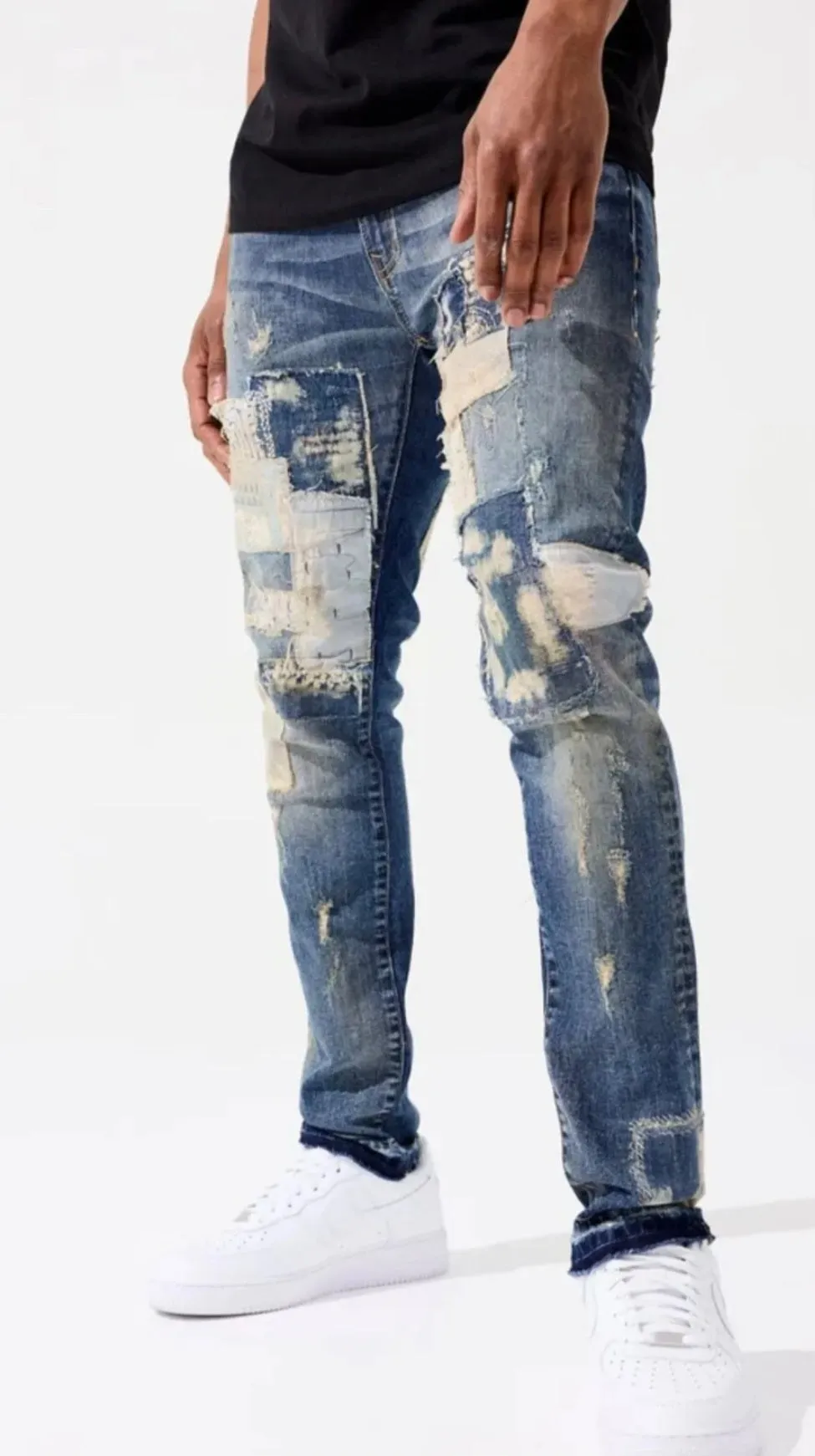 Jordan Craig Sean Fit Dreamweaver Denim Jeans (Studio Blue)