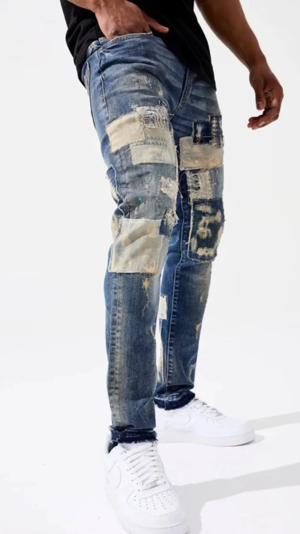 Jordan Craig Sean Fit Dreamweaver Denim Jeans (Studio Blue)