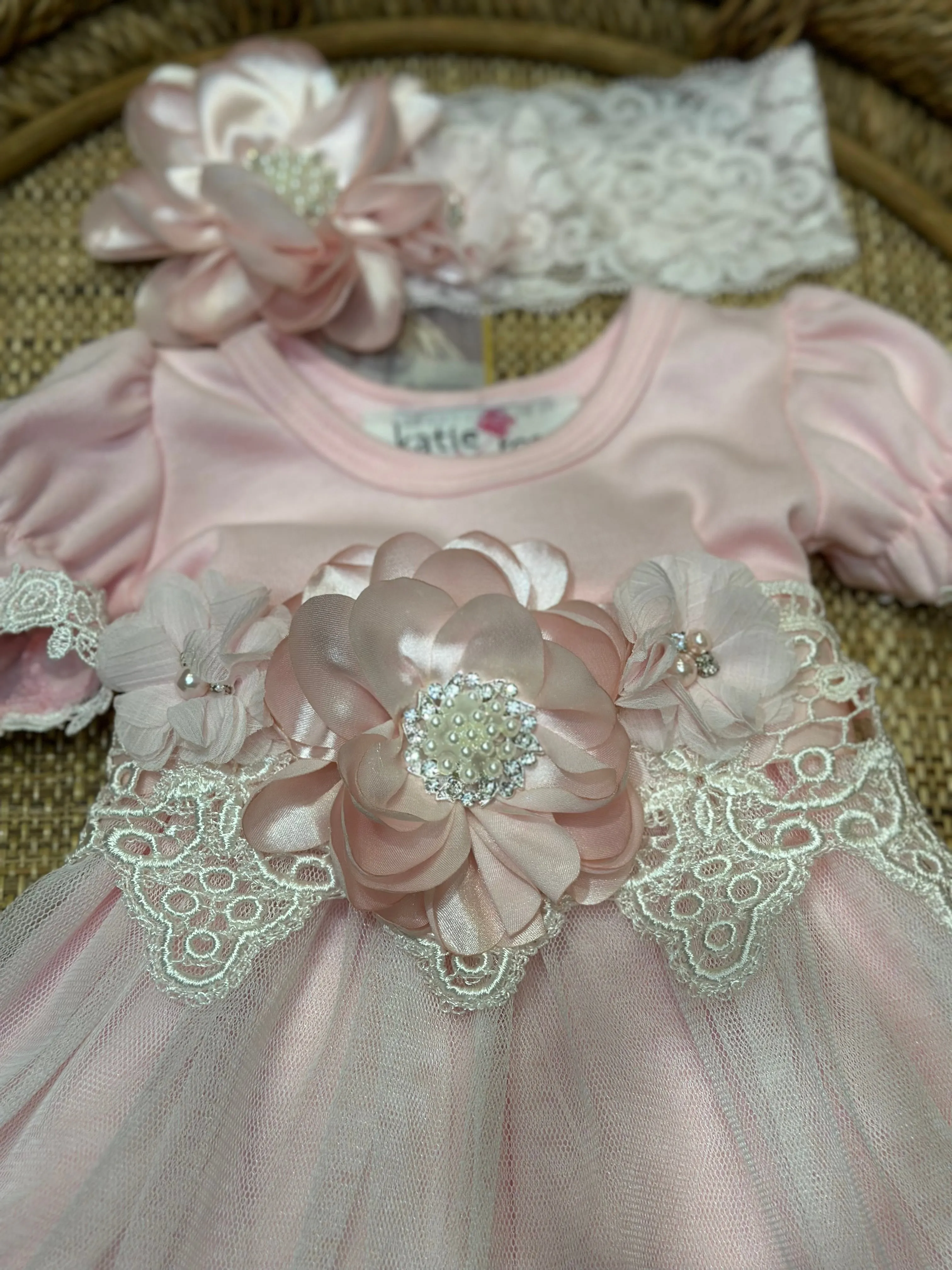 Juniper Pink Bloomer Romper Dress