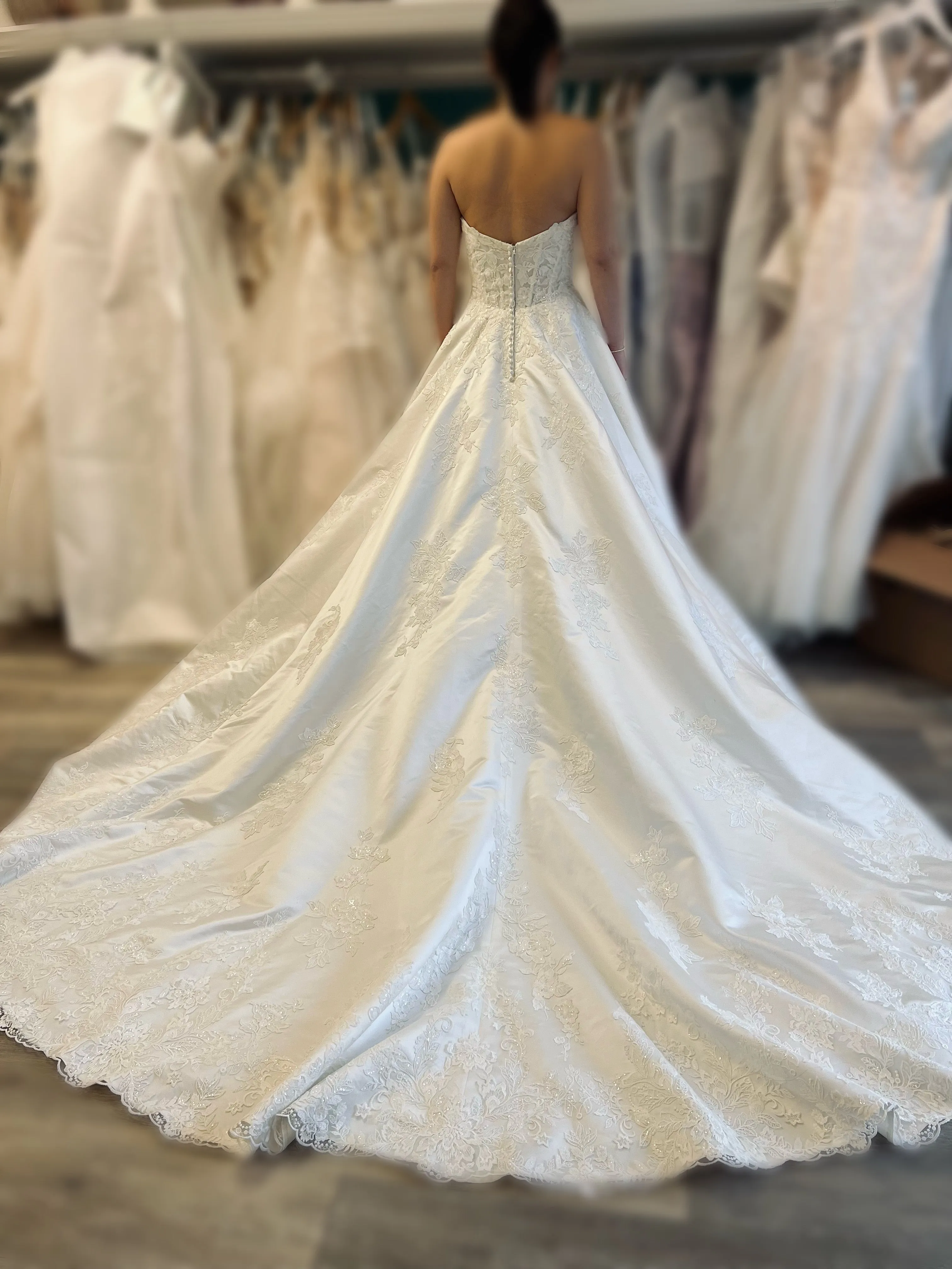 Justin Alexander Signature 99228 Wedding Dress Sample