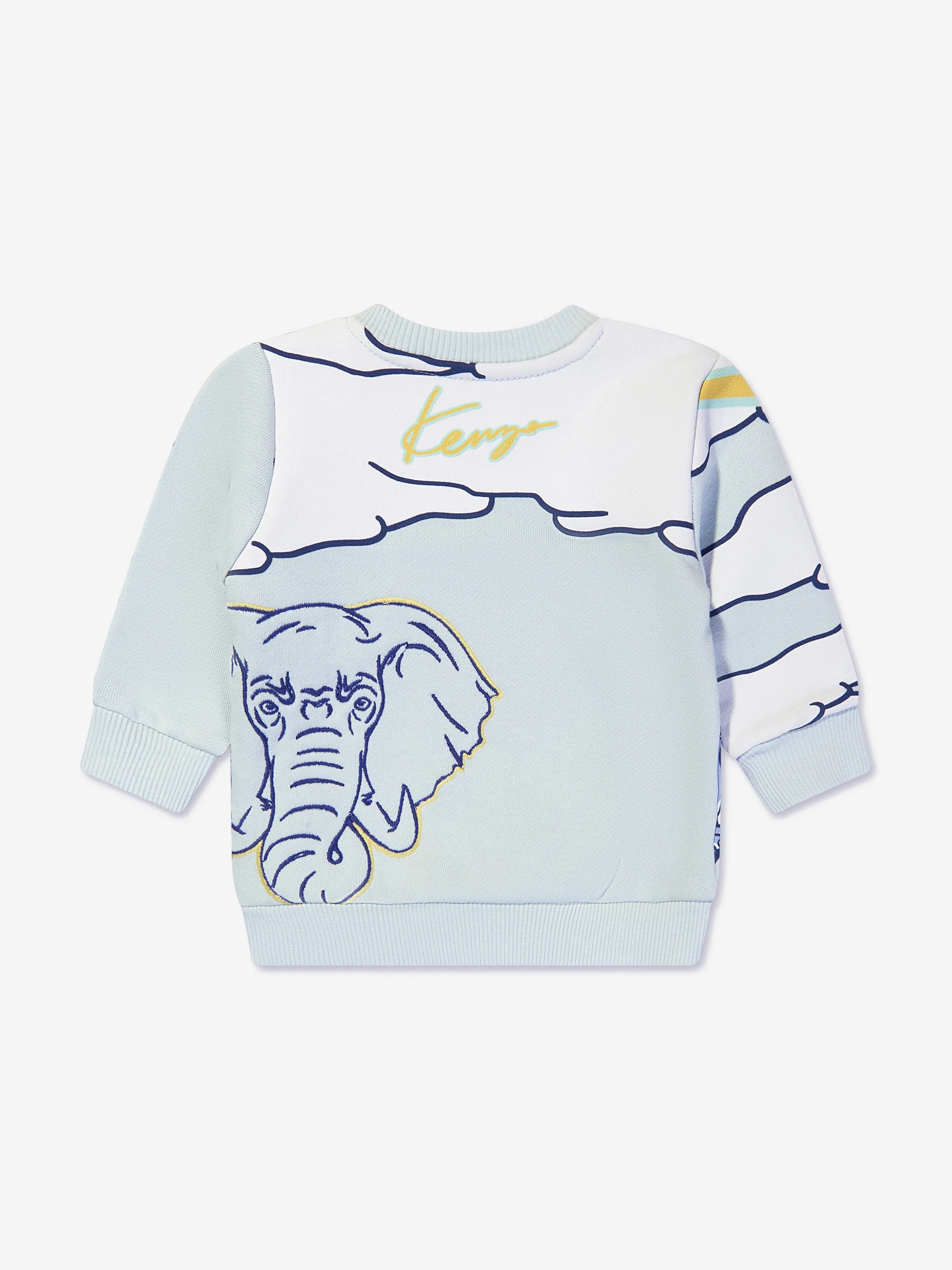 KENZO Baby Boys Tigers Sweatshirt in Blue