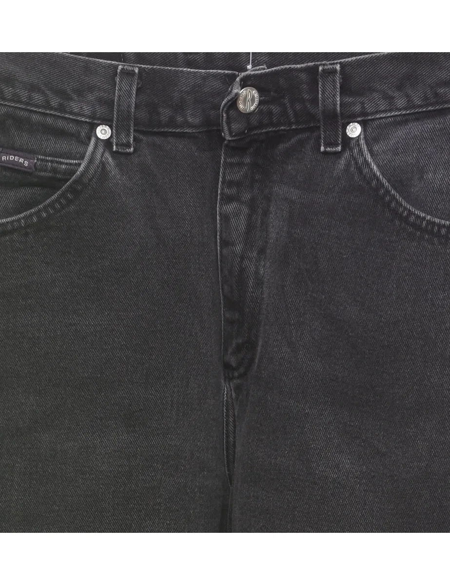 Lee Riders Black Tapered Jeans - W26 L32