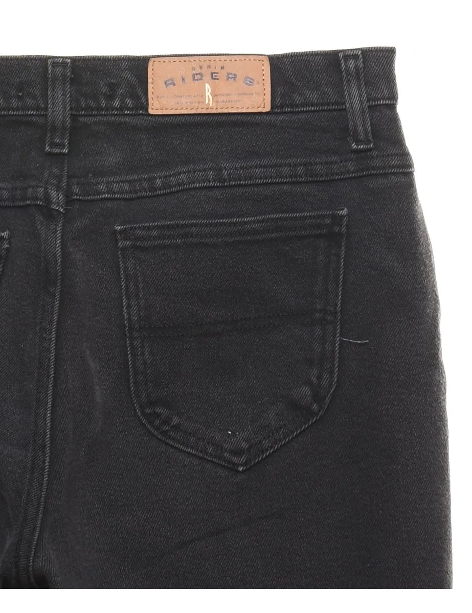 Lee Riders Black Tapered Jeans - W32 L30