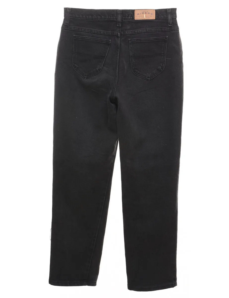 Lee Riders Black Tapered Jeans - W32 L30