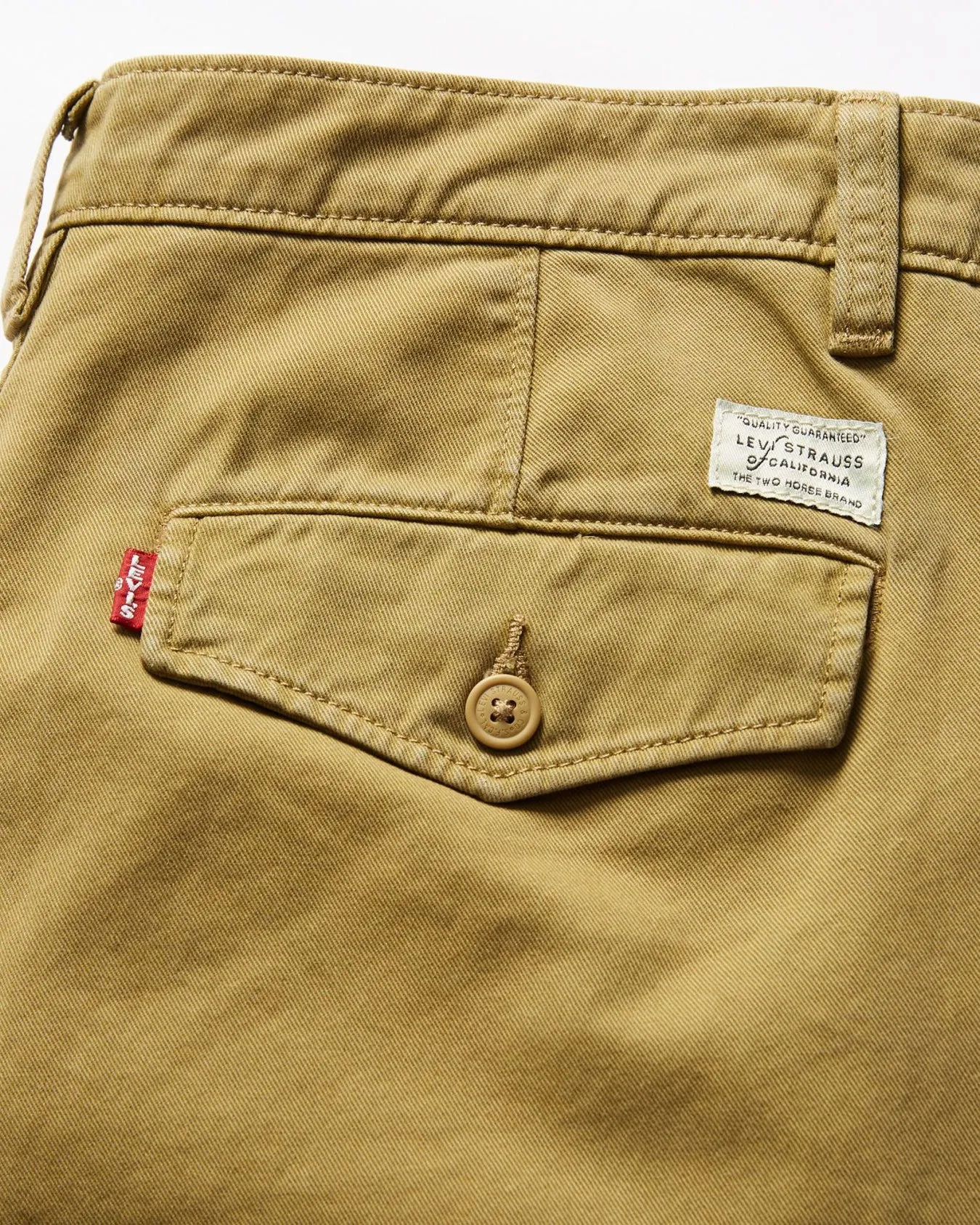 Levi's® XX Chino Authentic Straight Mens Chinos - British Khaki Soft GD