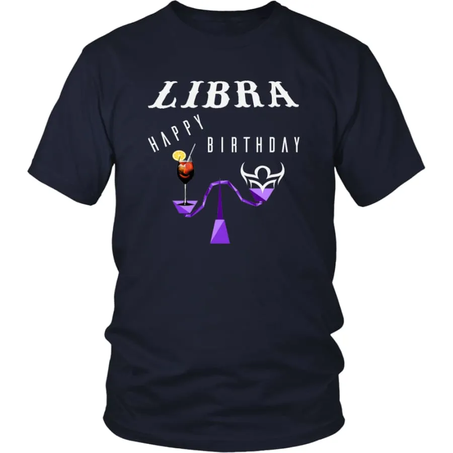 Libra Shirt Mens Womens| Horoscope| Zodiac Libra Birthday Shirts (12 colors)