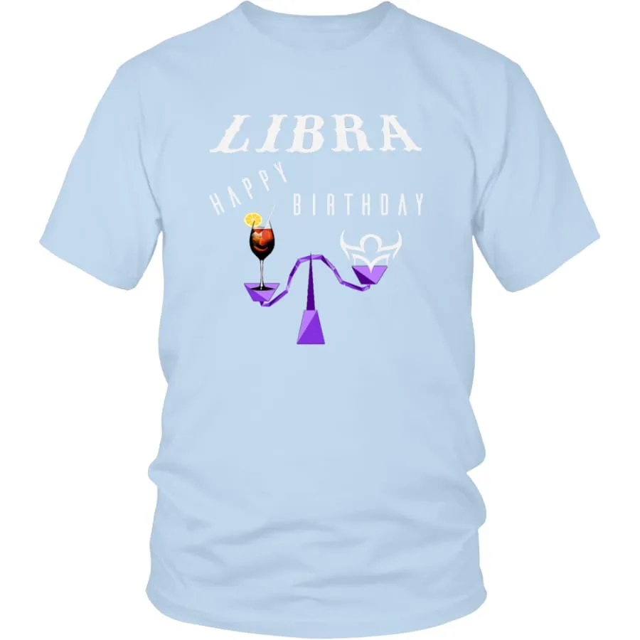 Libra Shirt Mens Womens| Horoscope| Zodiac Libra Birthday Shirts (12 colors)