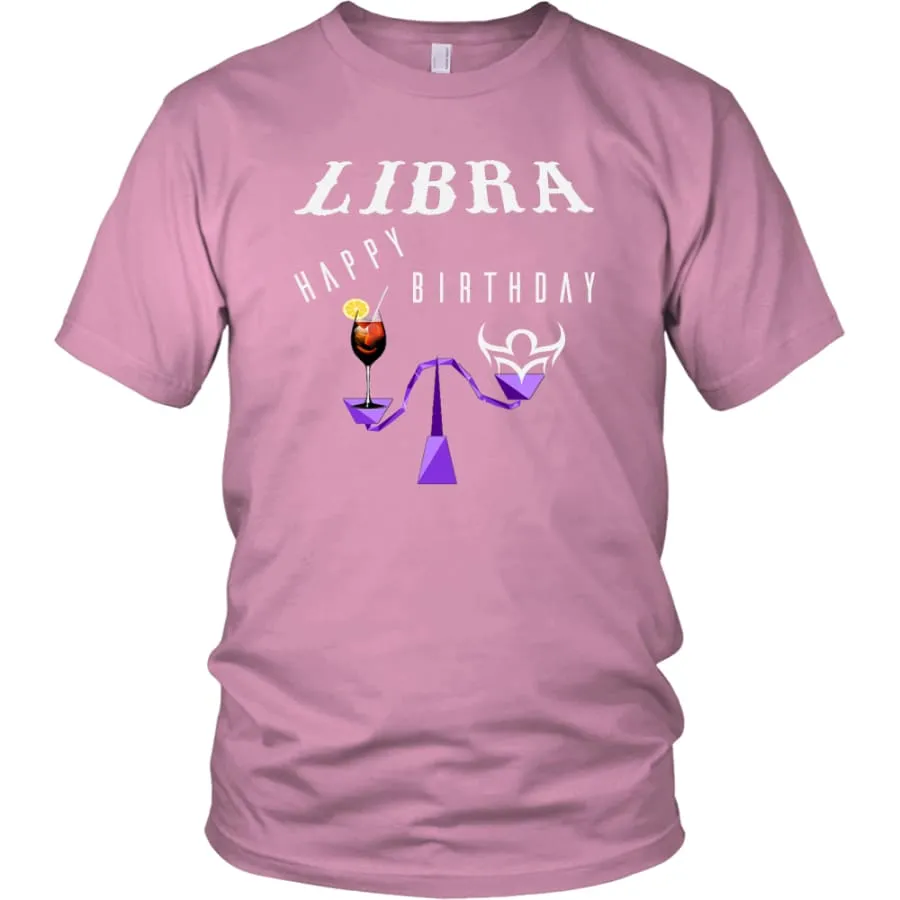 Libra Shirt Mens Womens| Horoscope| Zodiac Libra Birthday Shirts (12 colors)