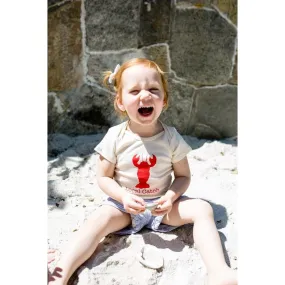 Lobster Local Catch Lobster Short Sleeve Romper