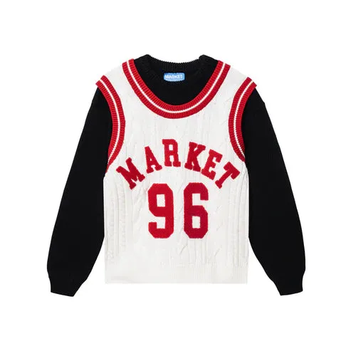 Market Home Team Sweater "Ecru"