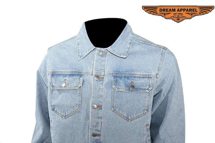 Men's Buttoned Denim Shirt