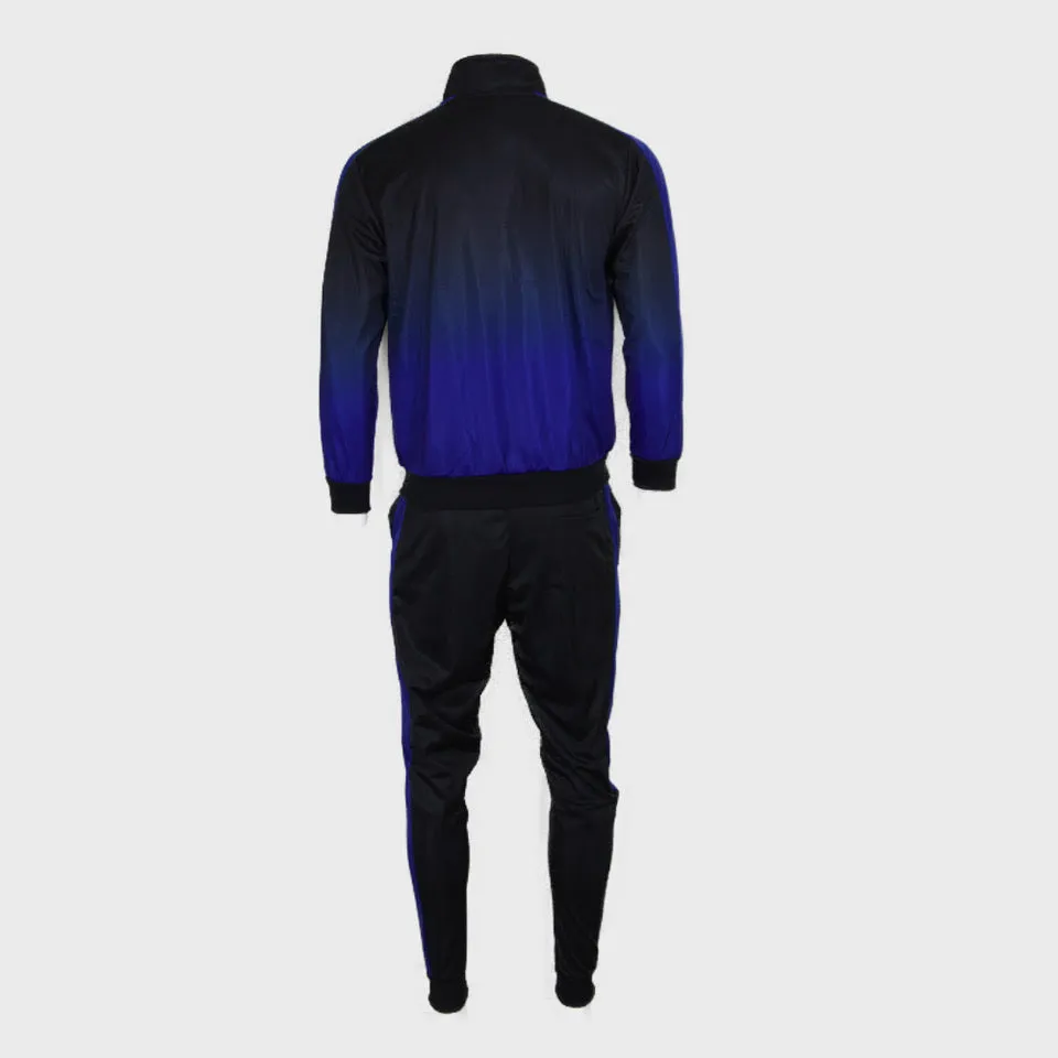 Men's Jogger Set 2 Pcs Full Zip Jacket and Drawstring Waist Track Pants Set