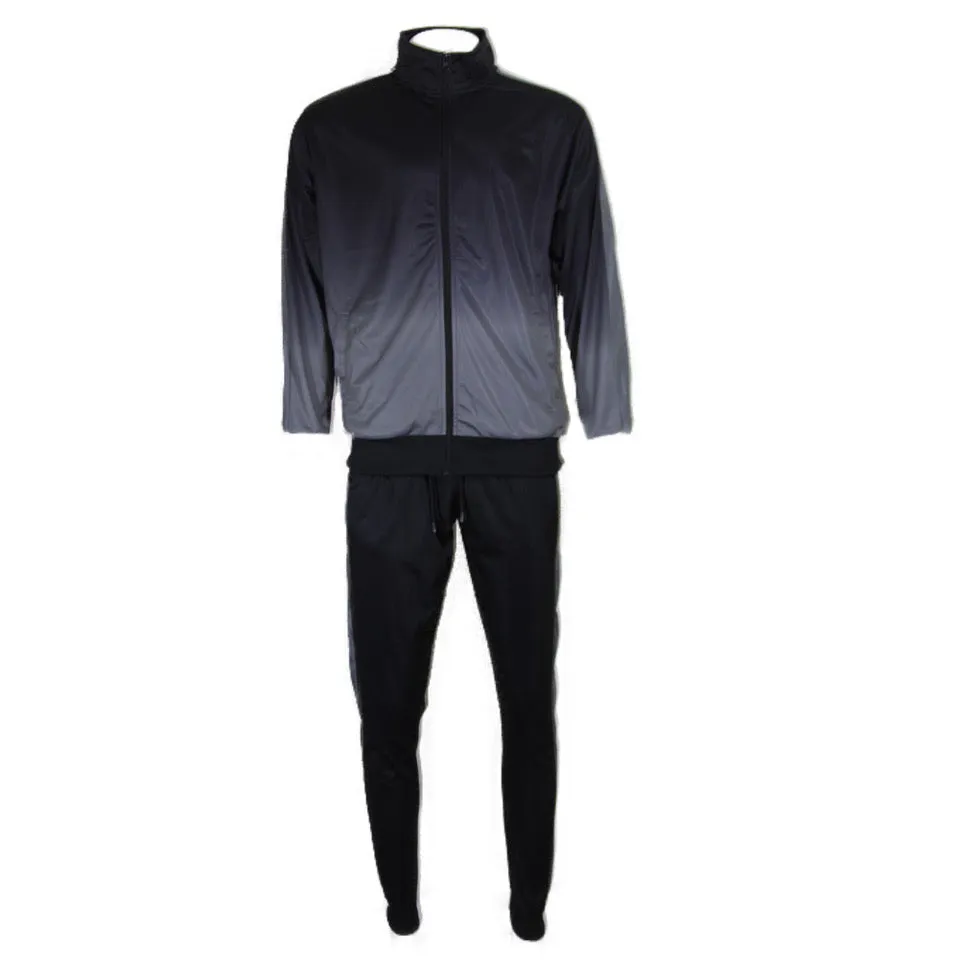 Men's Jogger Set 2 Pcs Full Zip Jacket and Drawstring Waist Track Pants Set