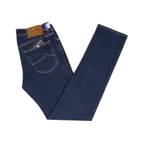 Mid Wash 'Bard' Slim Fit Jeans