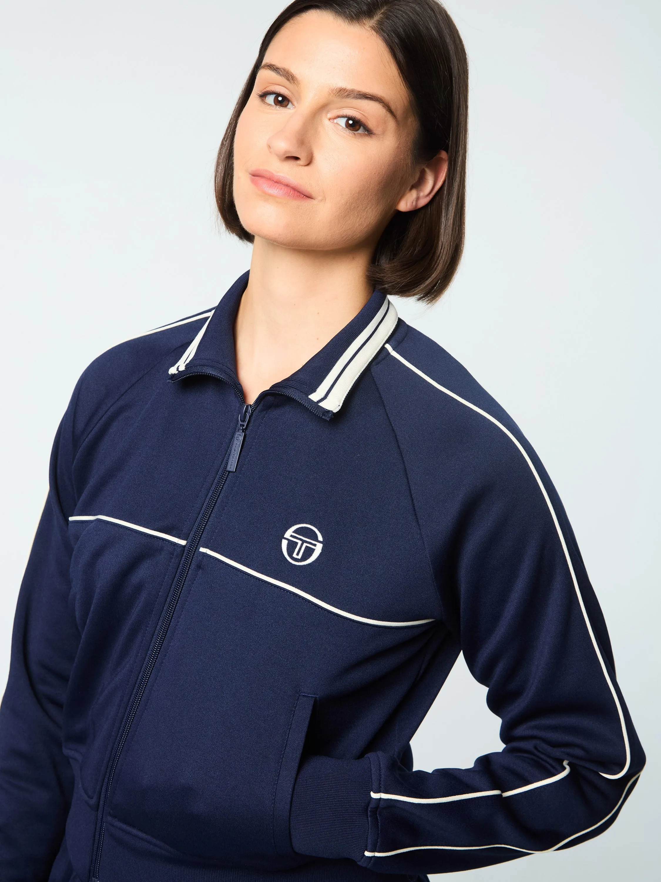 Miss Lioni Track Jacket- Maritime Blue