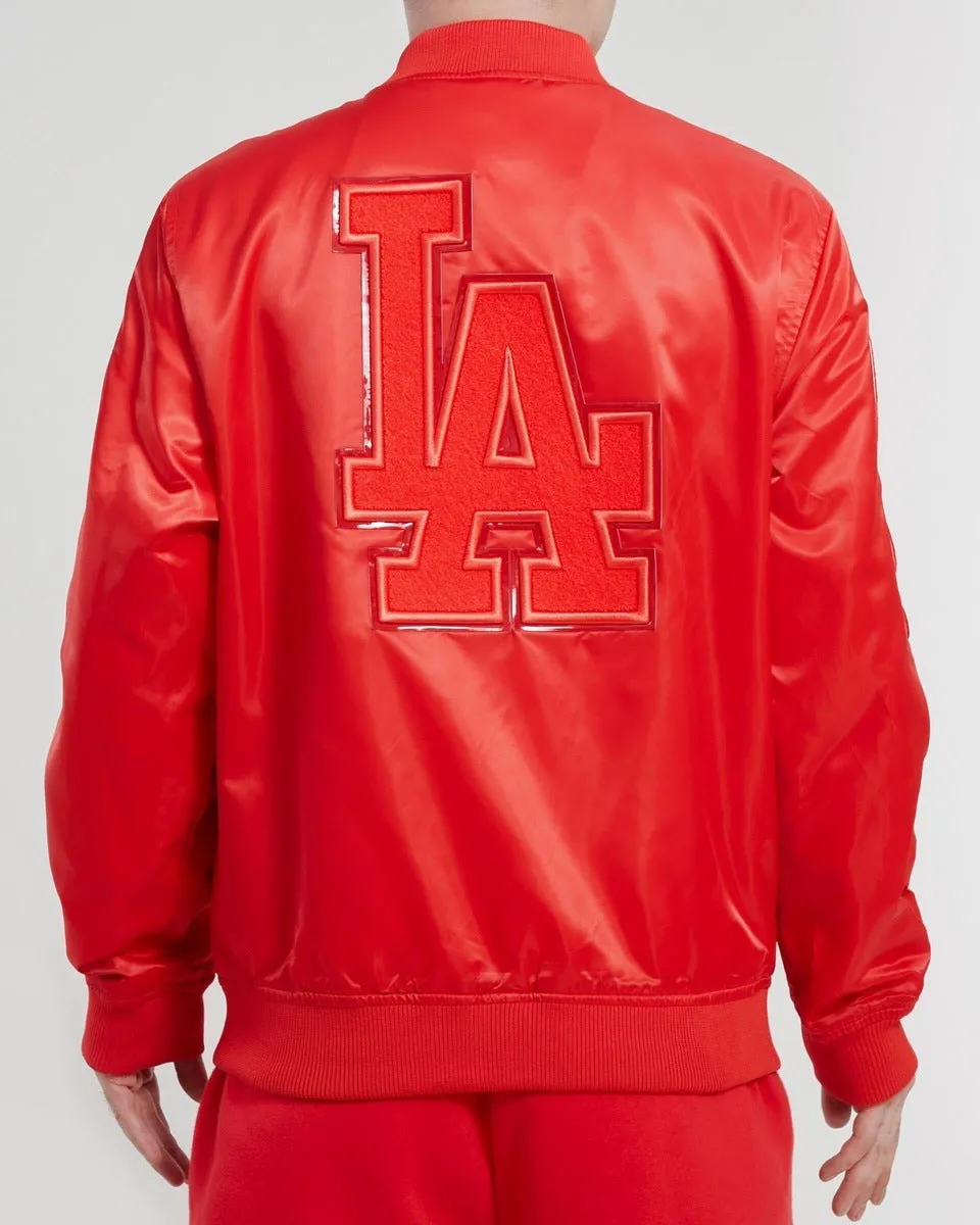 MLB LOS ANGELES DODGERS CLASSIC TRIPLE RED MEN'S TRACK JACKET (TRIPLE RED)