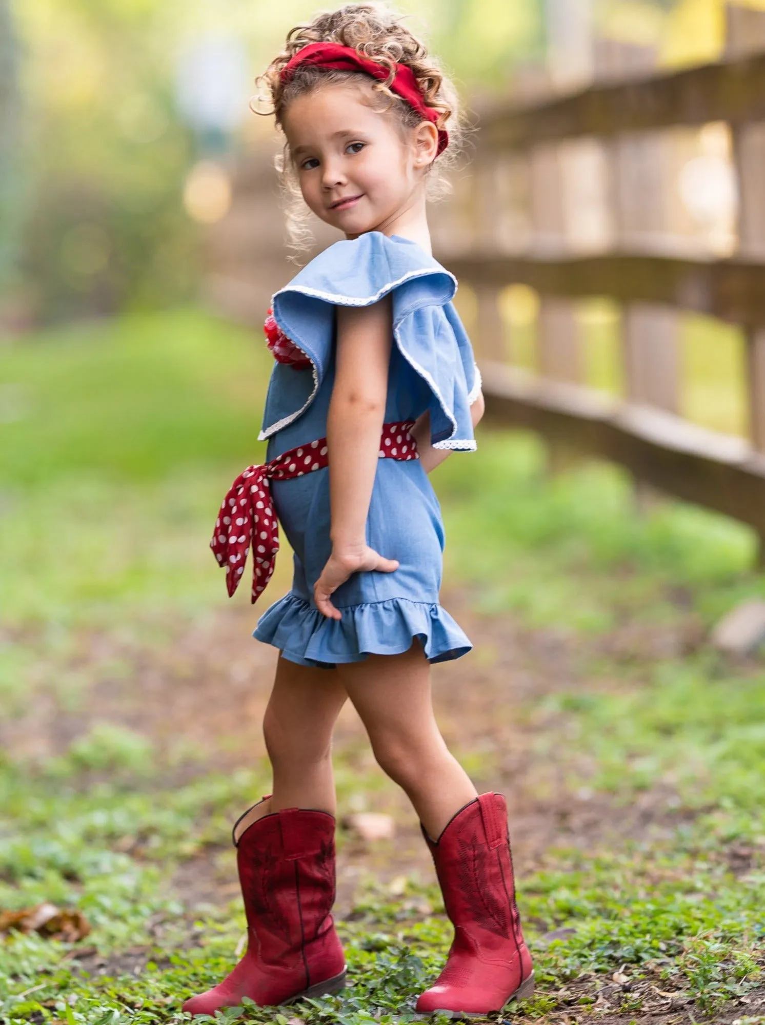 My First Rodeo Ruffle Romper