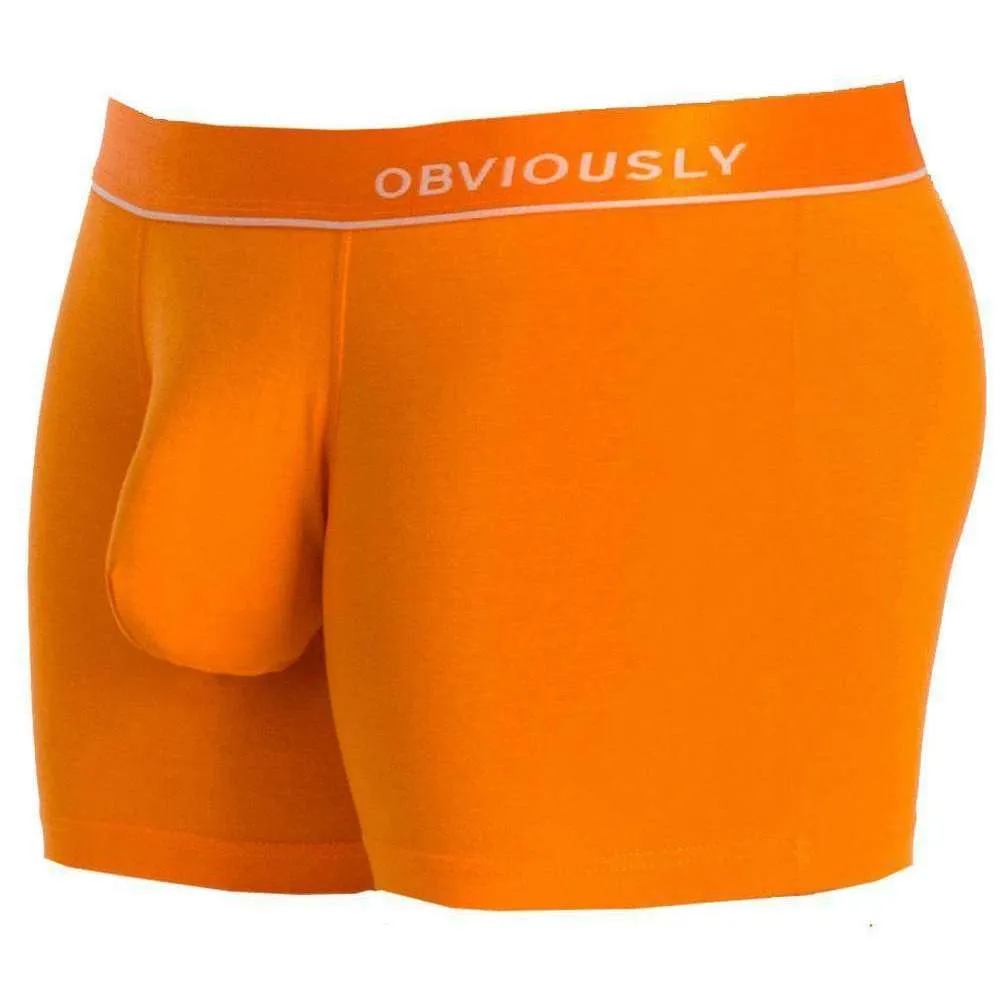 Obviously PrimeMan AnatoMAX Boxer Brief 3inch Leg - Orange