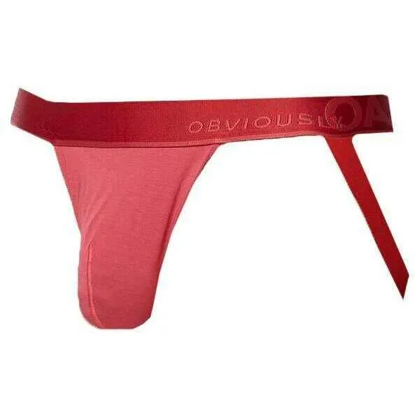 Obviously PrimeMan Jockstrap - Brick Red