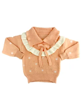 Peach Winter Sweater