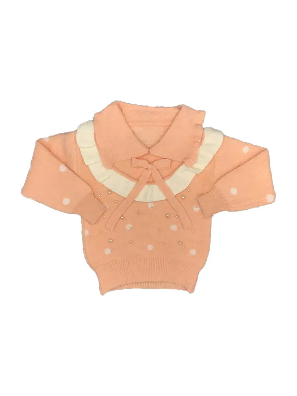 Peach Winter Sweater