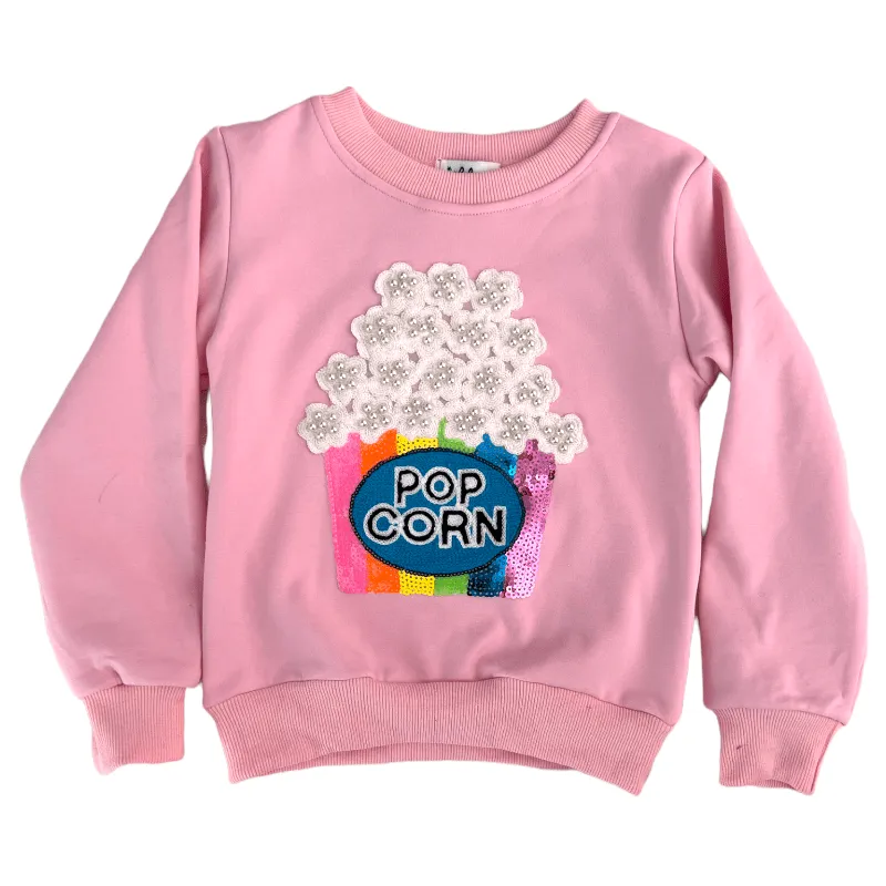 Pearls and Popcorn Sweatshirt