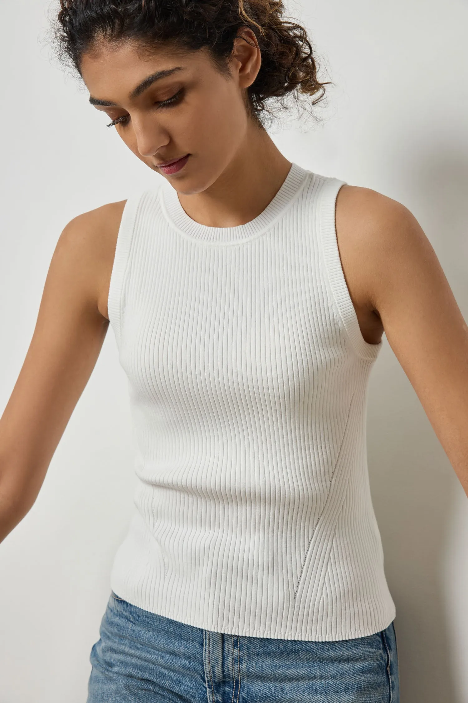 Perfect Rib Tank Sweater