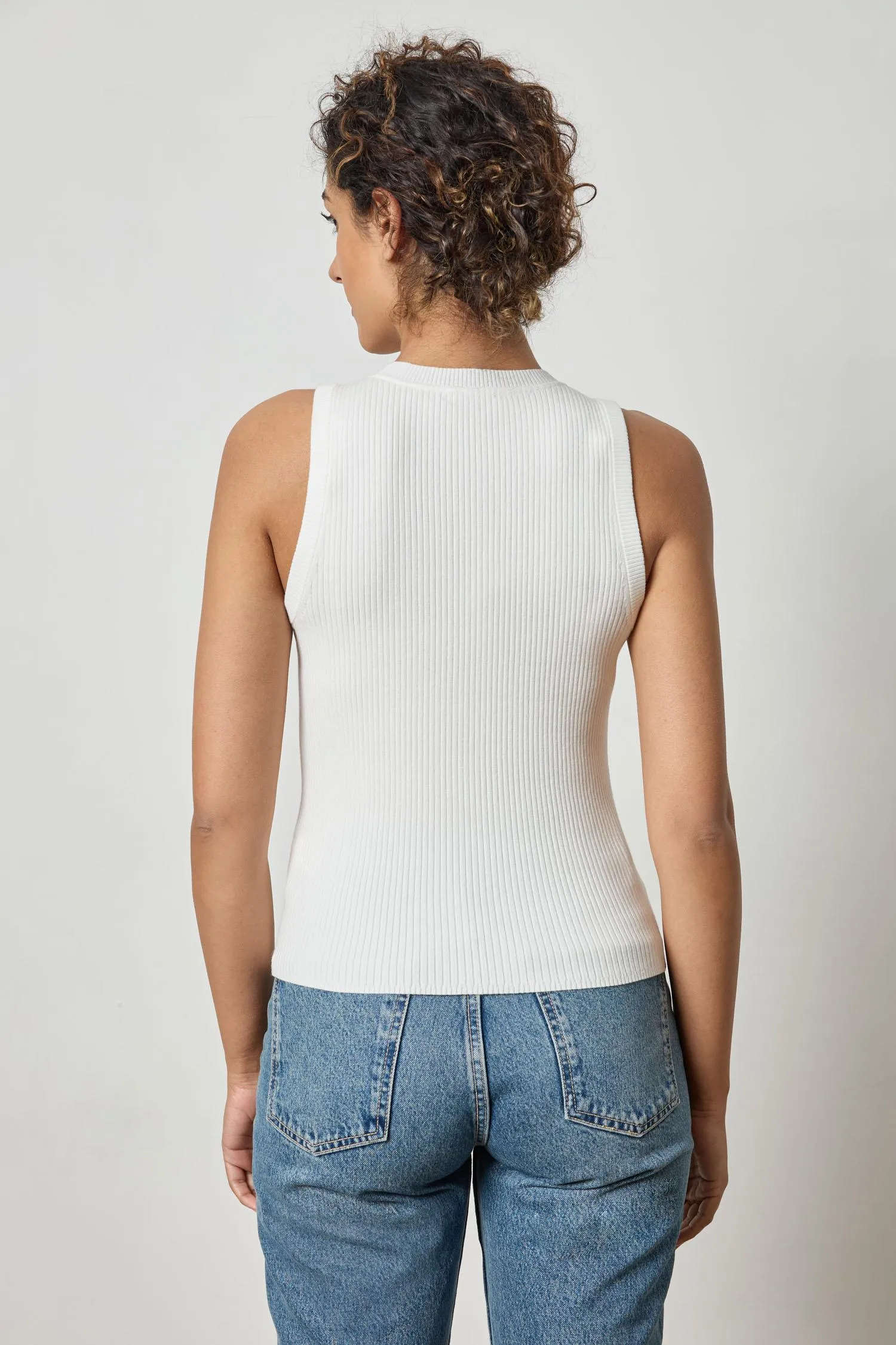 Perfect Rib Tank Sweater