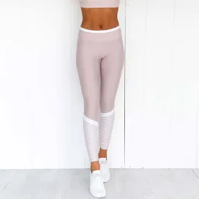 Pink Slim Workout Leggings