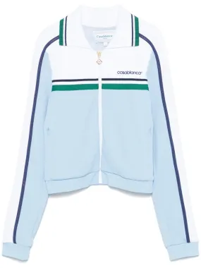 piqué track jacket