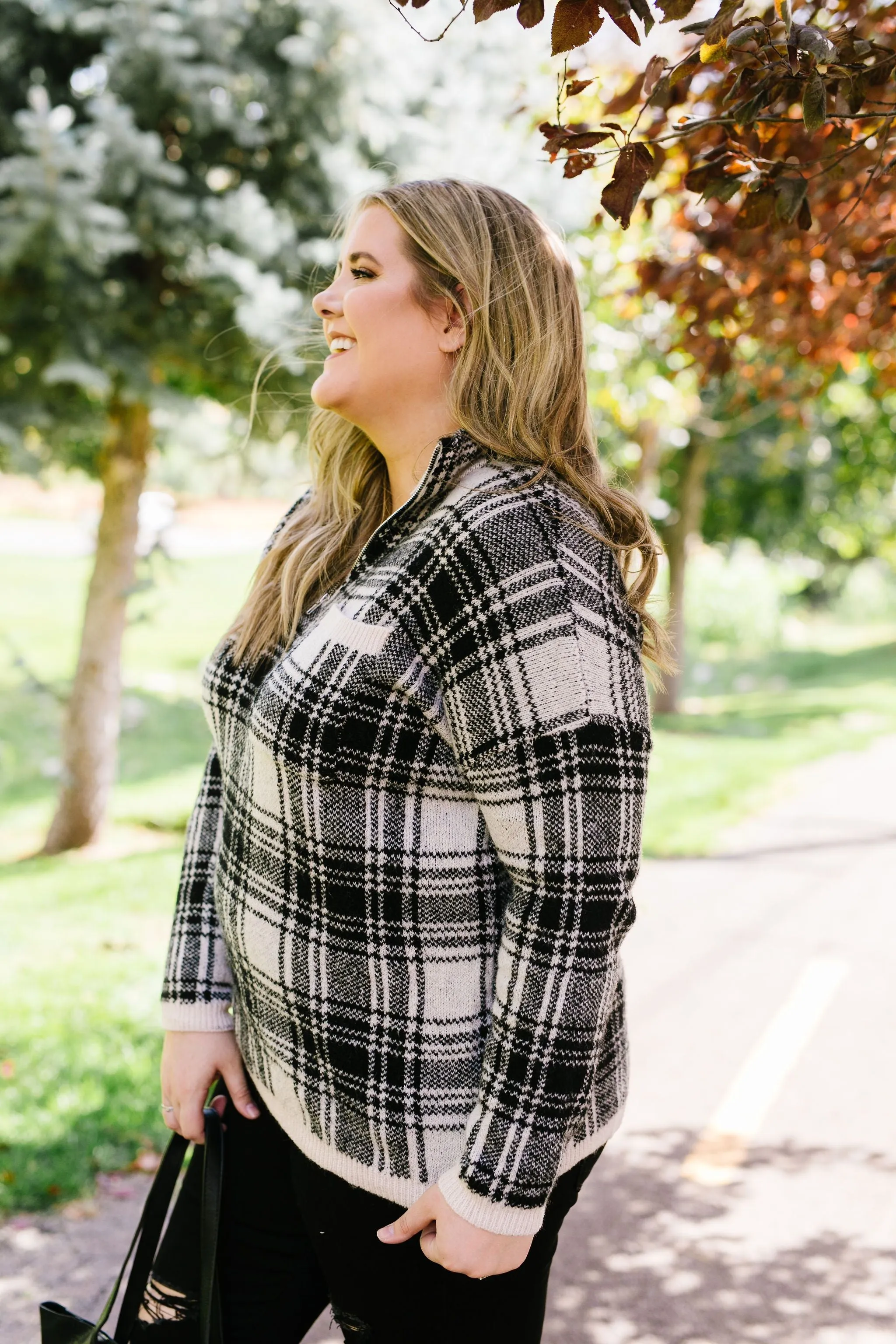 Plaid Girl Pullover