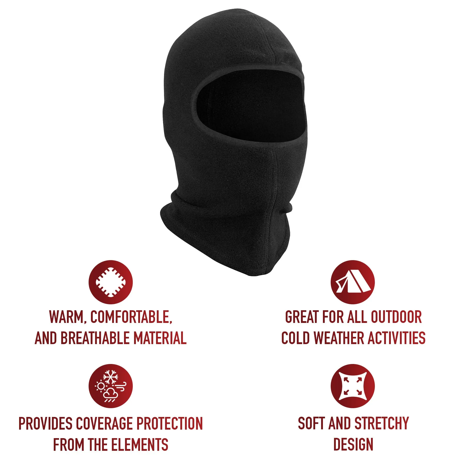 Polar Fleece Balaclava Foliage Green