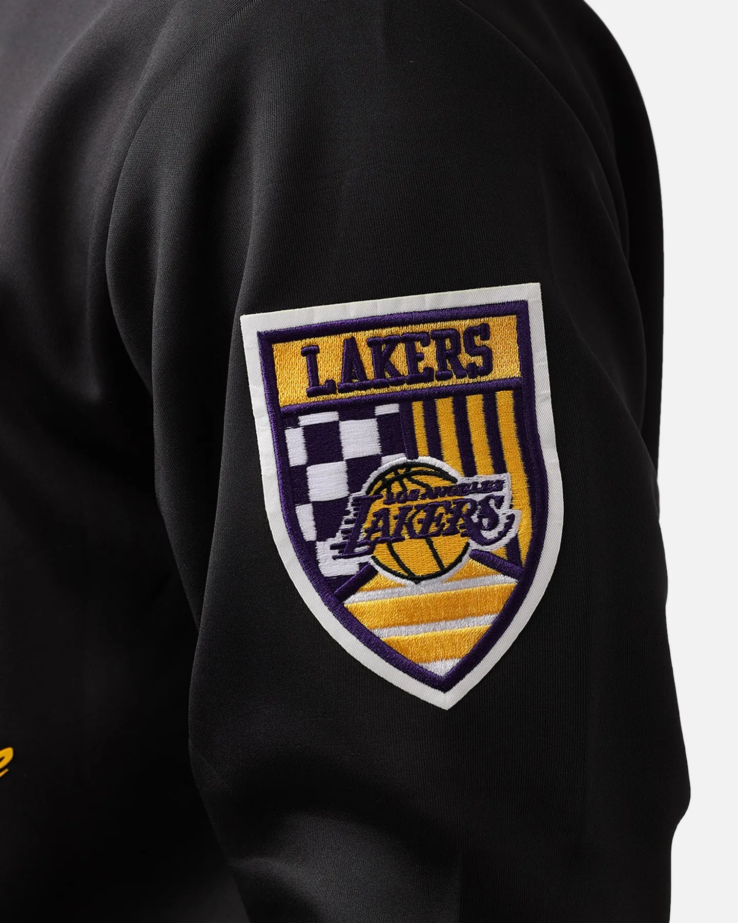 Pro Standard Los Angeles Lakers Fast Lane Track Jacket Black/Purple