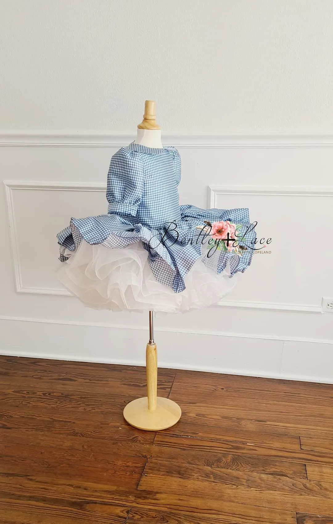 "Dorothy Blue" -  Petal Length Dress  - ( 3 Year - Petite 5 Year)