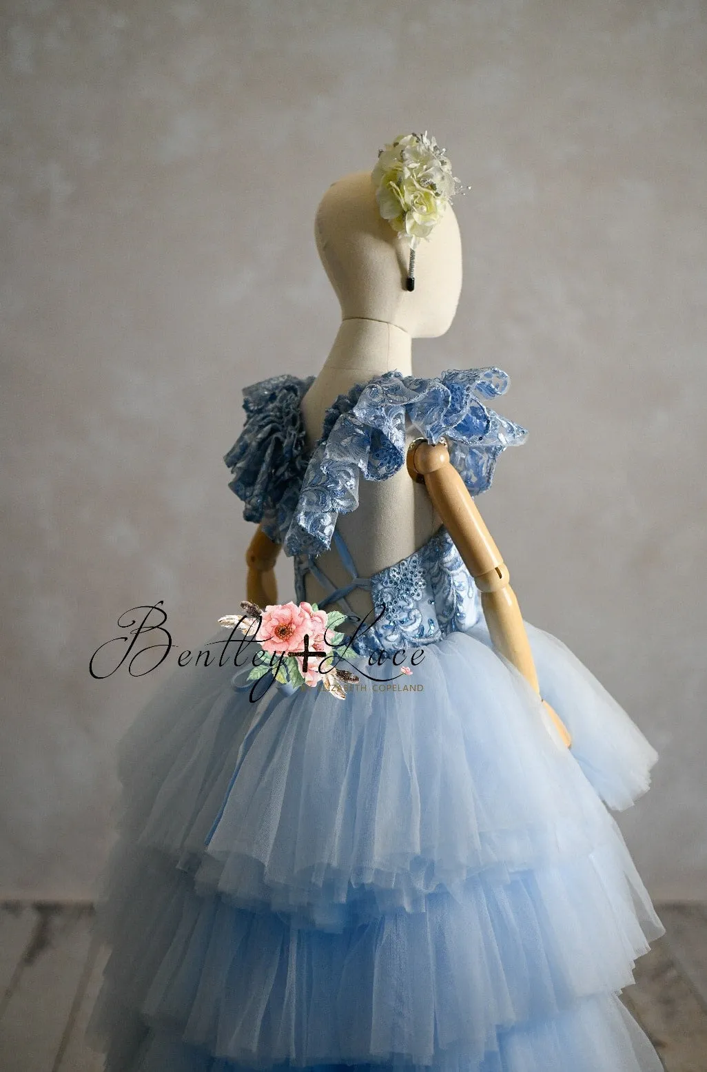 "Elouise" -  high low  Gown  ( 5 Year - Petite 6 Year)