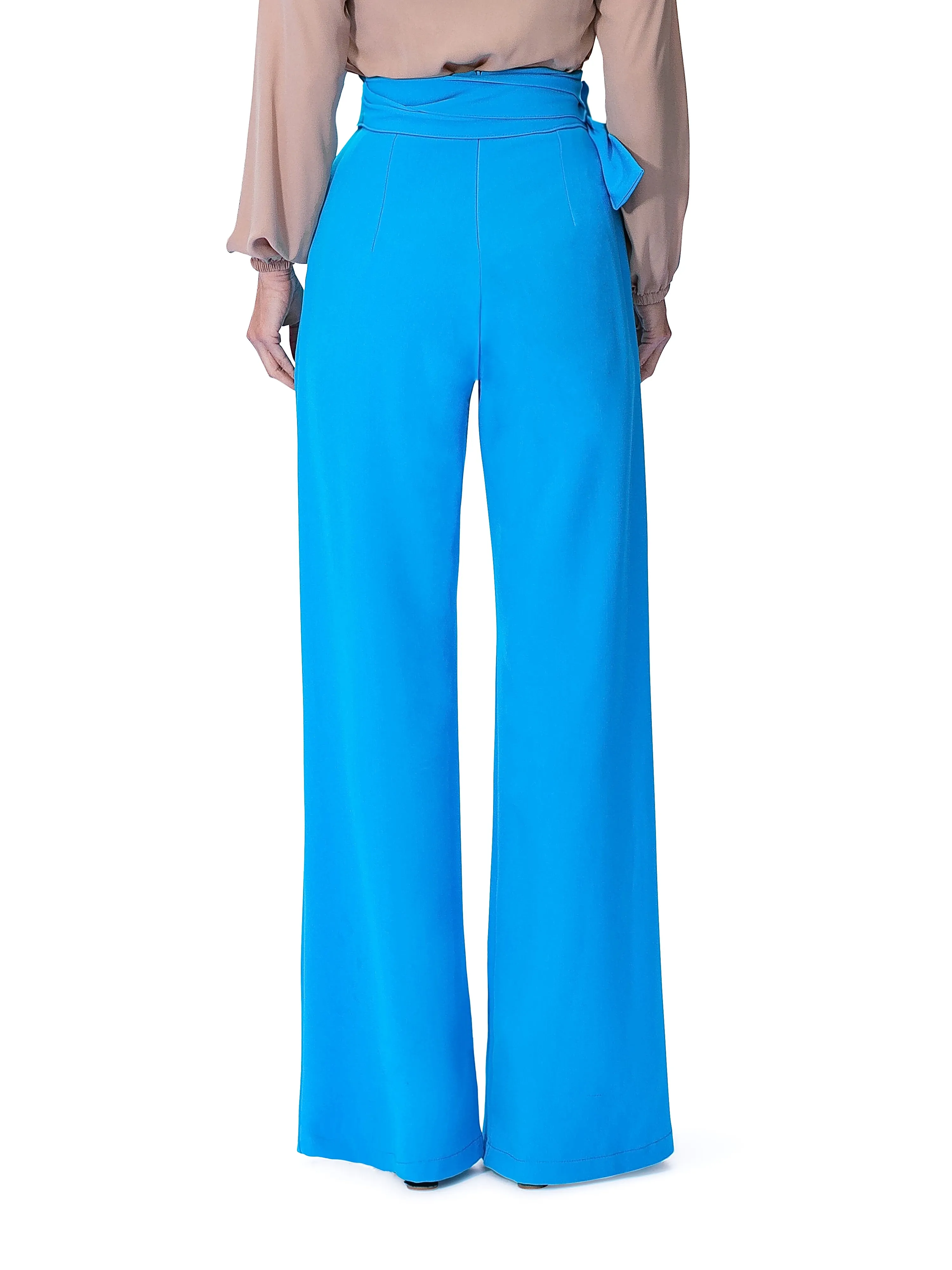 "Selene" High Waist Wide Leg Pants