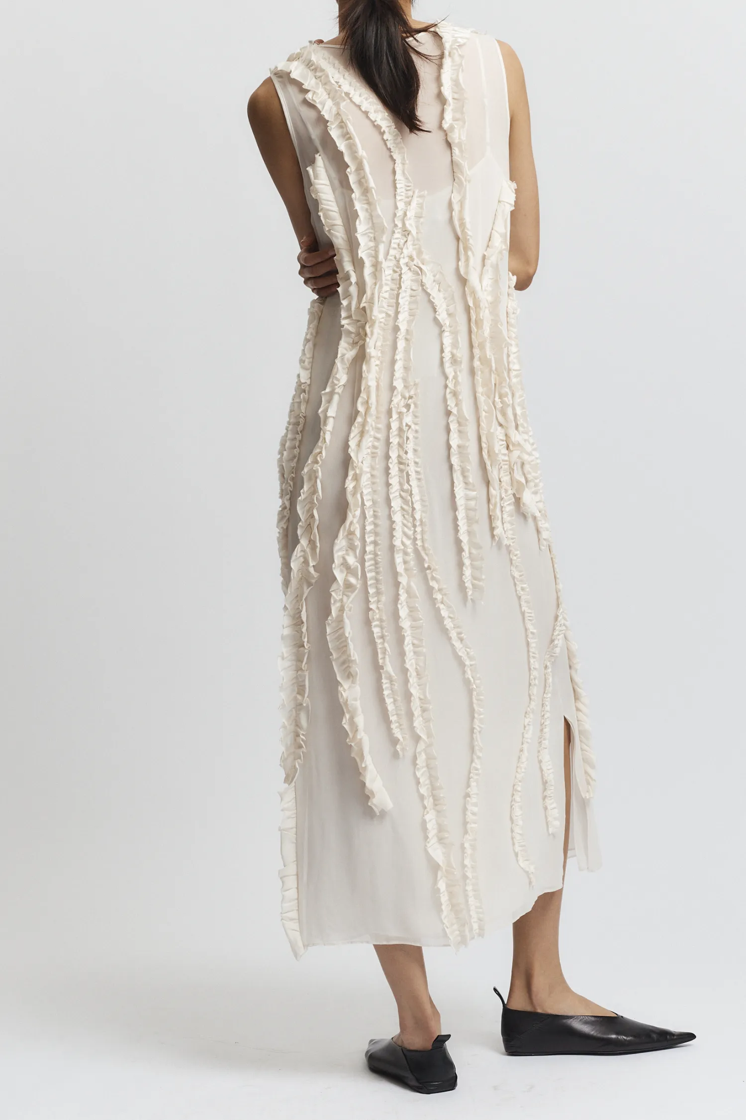 Renata Shift Dress, Ivory