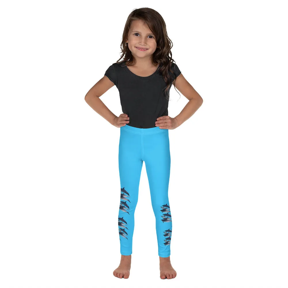 Save Dolphins Kid's Leggings