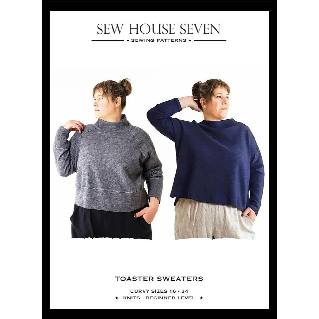 Sew House Seven Patterns Toaster Sweaters