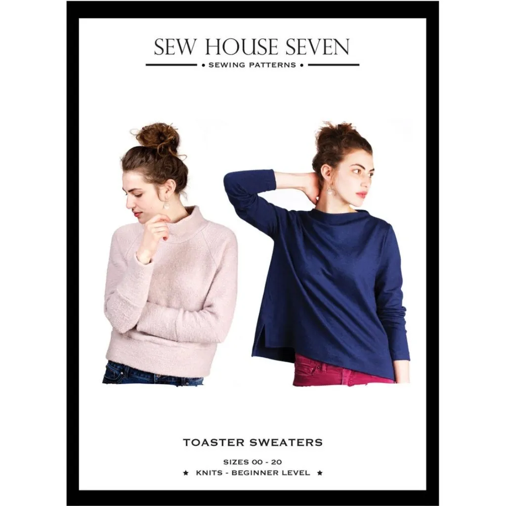 Sew House Seven Patterns Toaster Sweaters