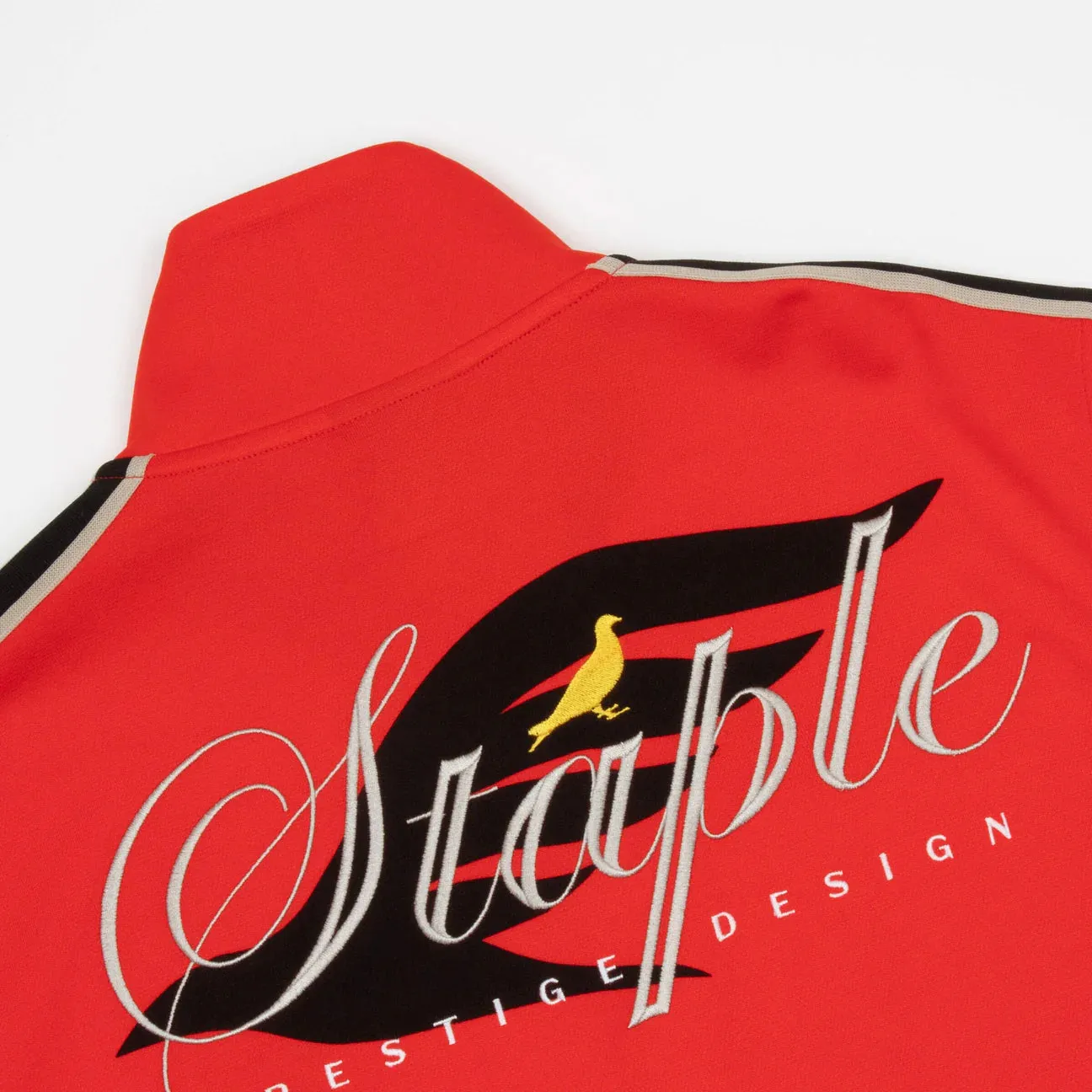 Staple prestige track jacket & Pant  red set