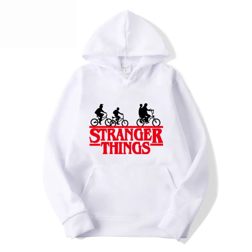 Street print fashion hoodie