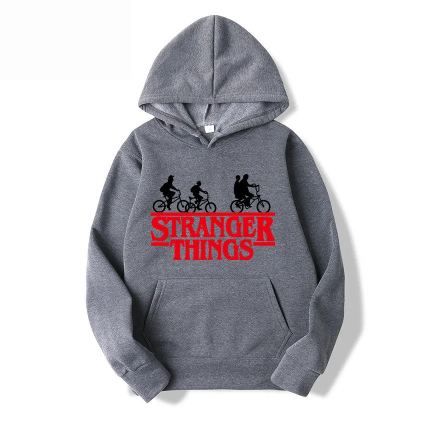 Street print fashion hoodie