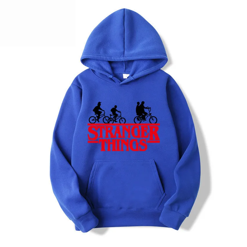 Street print fashion hoodie